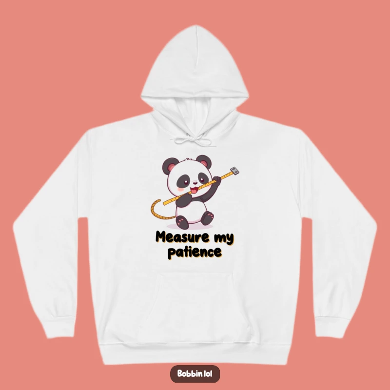 Funny Panda Sewing Hoodie: Cozy Up with This Hilarious Playful Panda Sweatshirt